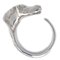 HERMES Horse Ring Silver #10 #50 131557 2