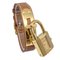 HERMES Kelly Uhr Gold Courchevel 112352 1