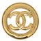 CC Cutout Brooch Gold from Chanel, 1994 1