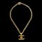 CHANEL1996 CC Turnlock Gold Chain Necklace 96P 26536 1