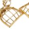Birdcage Earrings in Gold from Chanel, Set of 2 2