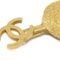 Goldene Herzbrosche mit Pfeil und Bogen von Chanel 3