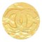 Medaillon Brosche in Gold von Chanel 1