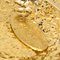 Medaillon Brosche Gold von Chanel 3