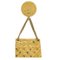 Quilted Bag Brooch Pin in Gold from Chanel 1