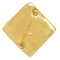 Rhombus Brosche Gold von Chanel 2