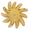 Goldene Sonnenbrosche von Chanel 2