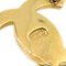 Broche Turnlock dorado de Chanel, Imagen 4