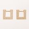 Orecchini quadrati con logo di Christian Dior, set di 7, Immagine 4