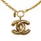 Vergoldete Halskette von Chanel 1