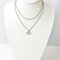 Double Chain Silver Necklace from Christian Dior 6