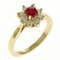 Ring aus Gelbgold mit Diamant von Tiffany & Co. 1
