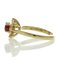 Ring aus Gelbgold mit Diamant von Tiffany & Co. 4