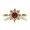 Ring aus Gelbgold mit Diamant von Tiffany & Co. 3