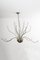 Lampe à Suspension Exis Medusa en Nickel par Florian Schulz, 1980s 5