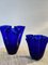 Vintage Blue Handkerchief Vase, Image 7