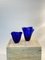 Vintage Blue Handkerchief Vase, Image 8