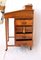 Antique Davenport Womens Desk in Walnut Wood with Inlays, 1890s, Image 10