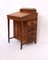 Antique Davenport Womens Desk in Walnut Wood with Inlays, 1890s 15