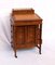 Antique Davenport Womens Desk in Walnut Wood with Inlays, 1890s, Image 1