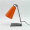 Lampes de Bureau Hook avec Abat-Jour Orange et Socles Noirs par JT Kalmar, 1950s, Set de 2 12