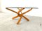 Beech Wooden Coffee Table by Maison Regain, 1980s, Image 4