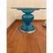 Tavolino da caffè in stile veneziano in vetro di Murano blu e argento di Simoeng, Italia, Immagine 6