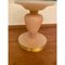 Italian Venetian White and Gold Murano Glass Coffee Table in Seta Color and Gold by Simoeng, Image 6