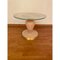 Italian Venetian White and Gold Murano Glass Coffee Table in Seta Color and Gold by Simoeng 9