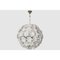 Weißer Lotus Sputnik Kronleuchter aus Muranoglas von Simoeng 8