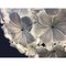 White Lotus Murano Glass Sputnik Chandelier by Simoeng 3
