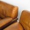 Vintage French Leather Chairs, 1980s, Set of 2 13