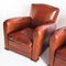 Vintage Club Chairs in Wood and Skay, 1950s, Set of 2, Image 6