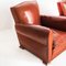 Vintage Club Chairs in Wood and Skay, 1950s, Set of 2 11