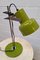 Lámpara de escritorio ajustable verde de la era espacial, Imagen 2