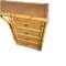 Vintage Spanish Bamboo and Wicker Desk 3