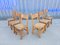 Brutalist Dining Chairs, 1950s, Set of 6 1