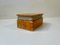 Italian Orange Alabaster Stone Trinket Box by Romano Bianchi, 1970s 3
