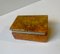 Italian Orange Alabaster Stone Trinket Box by Romano Bianchi, 1970s 5