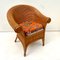 Vintage Sessel aus Schilfrohr oder geteiltem Schilfrohr 1