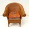 Vintage Sessel aus Schilfrohr oder geteiltem Schilfrohr 2