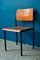 Wooden and Metal Chairs, 1970s, Set of 10, Image 16