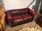 Rotes Vintage Chesterfield Sofa 3