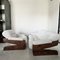 Vintage Brutalist Sofa and Lounge Chair, 1970s, Set of 2 2