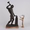 Figurine en Bronze du Forgeron Masculin Nu par Giannetti 2