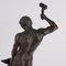 Die nackte männliche Schmied Bronzefigur von Giannetti 8