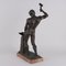 The Nude Male Blacksmith Bronze Figure by Giannetti 7