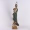 Polychrome Wood Madonna Statue 8
