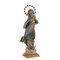 Madonna Statue aus polychromem Holz 1