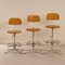 Architect Chairs by Friso Kramer for Ahrend De Cirkel, 1960s, Set of 3 5